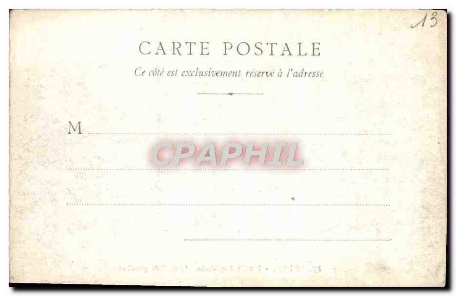 CPA Arles Musee Lapidaire Detail de gauche — Verso