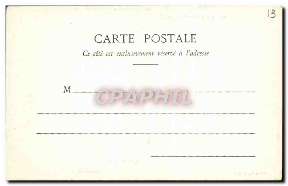 CPA Arles Musee Lapidaire Details Tombeaux Mariage Romain  — Verso