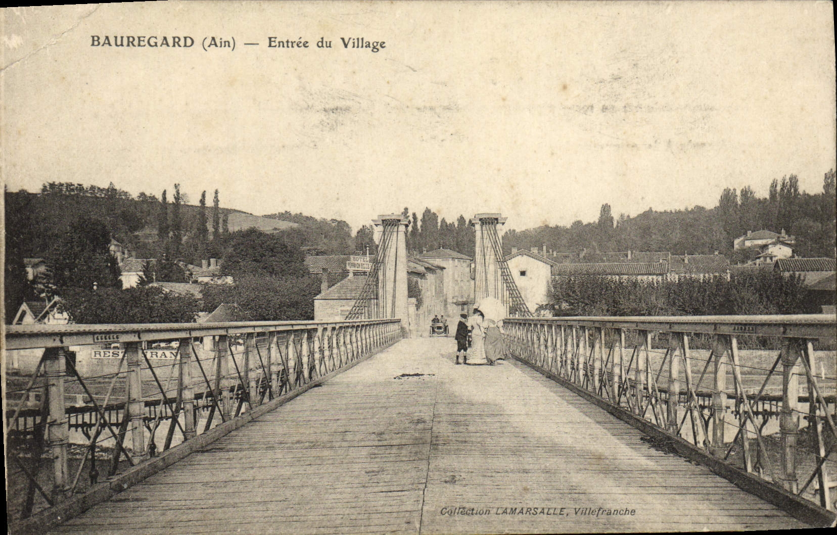 CPA Bauregard Entree du Village