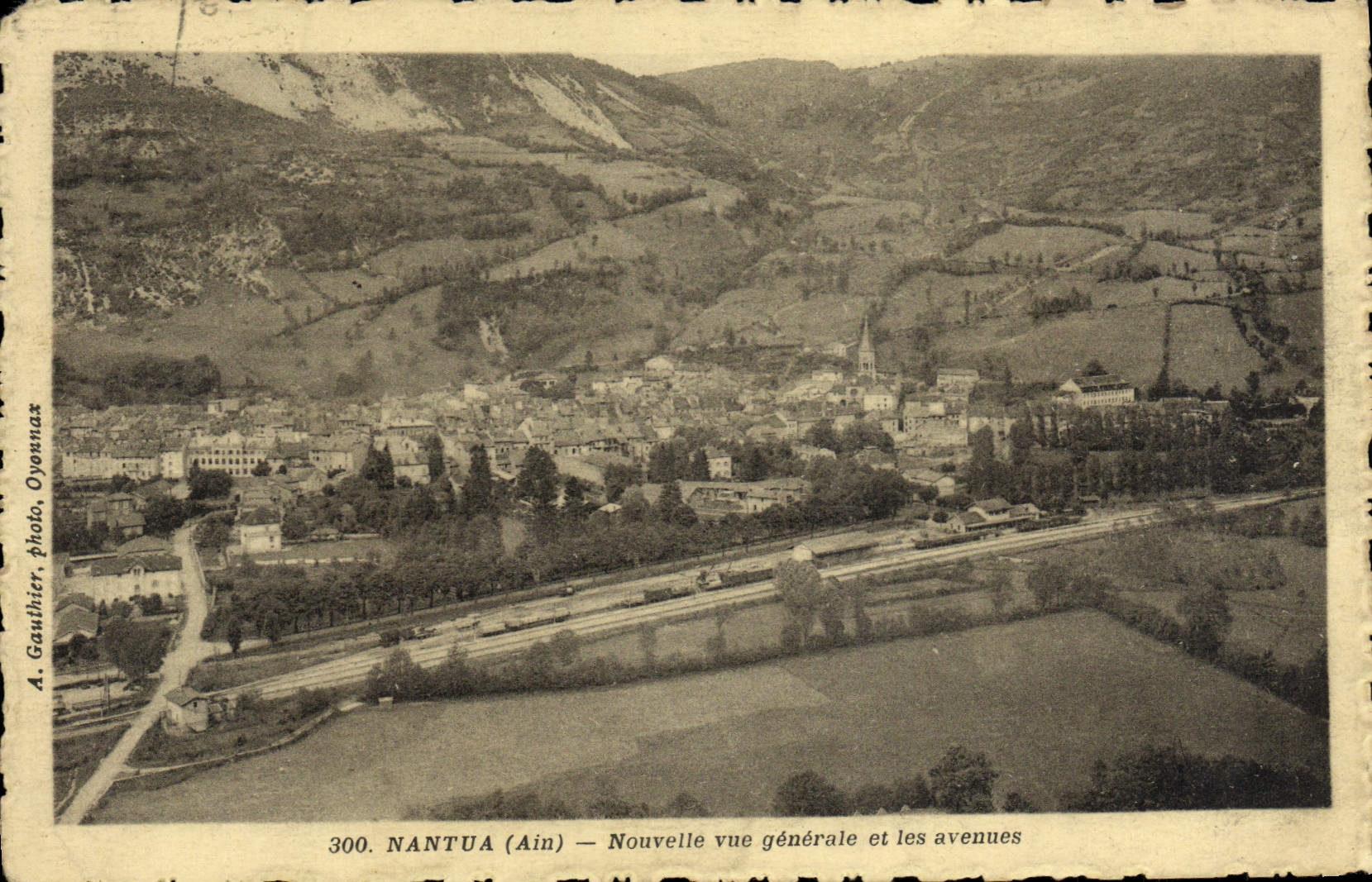 CPA Nantua Nourvelle Vue Generale et les Avenues