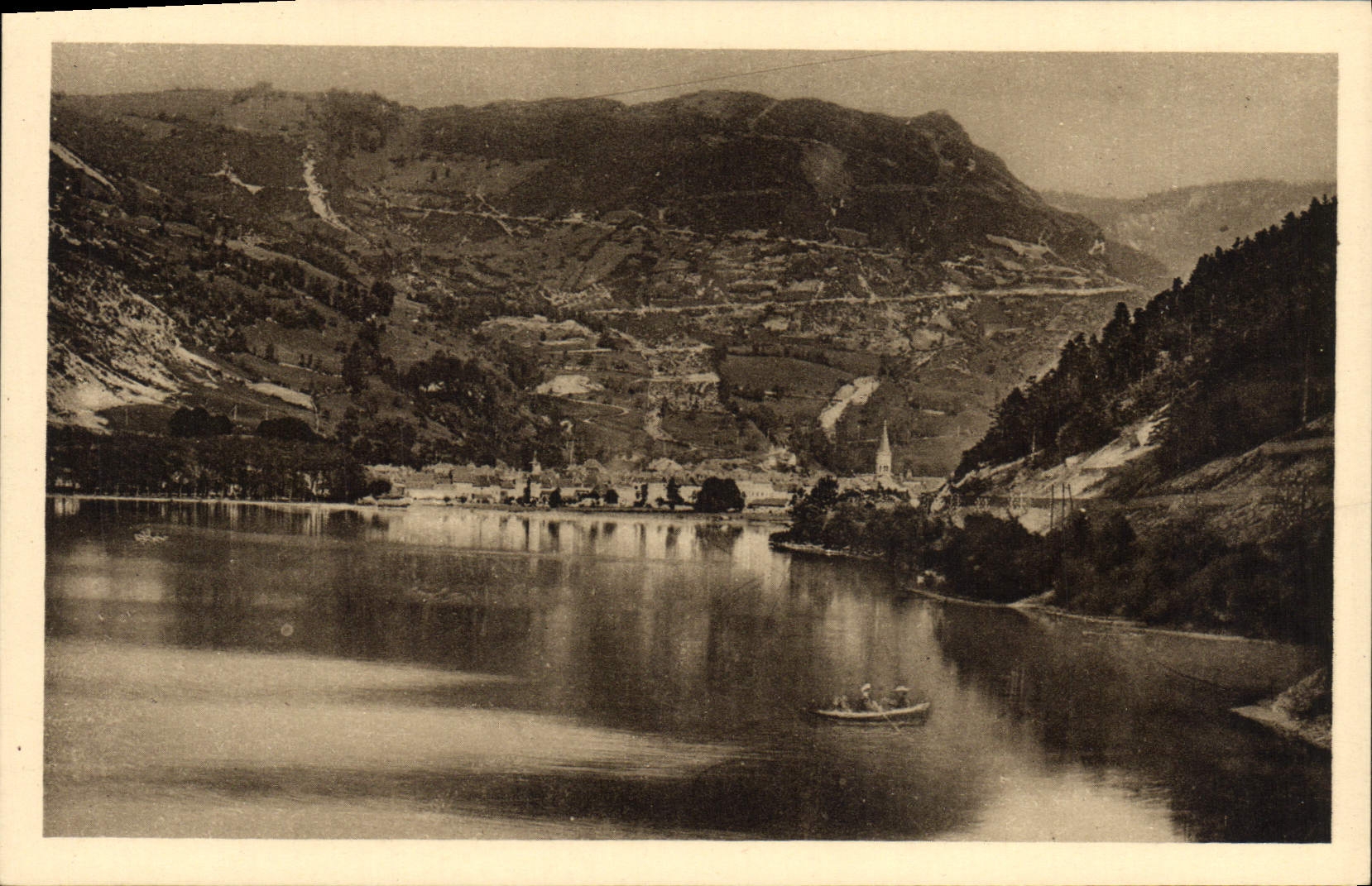CPA Nantua Vue Prise des Grands Rochers