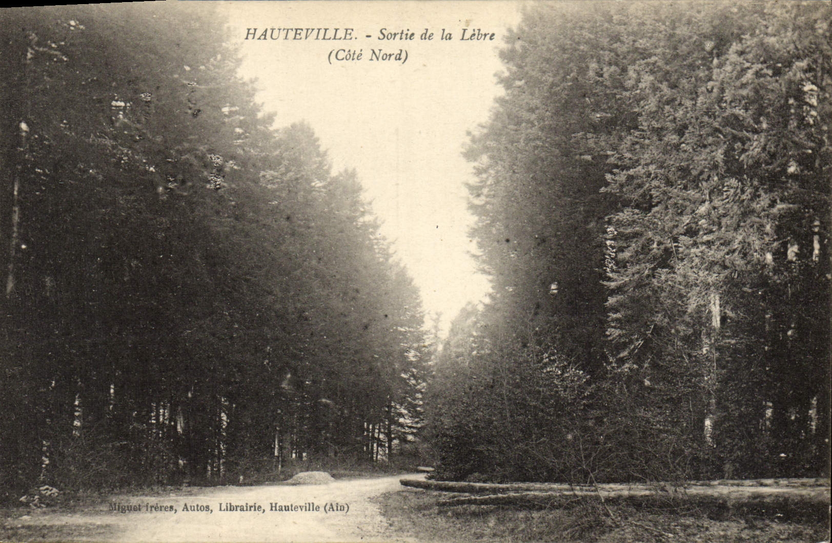 Hauteville - Sortie de la Lèbre (Côté Nord) — Miguel Irères, Librairie, Hauteville (Ain)