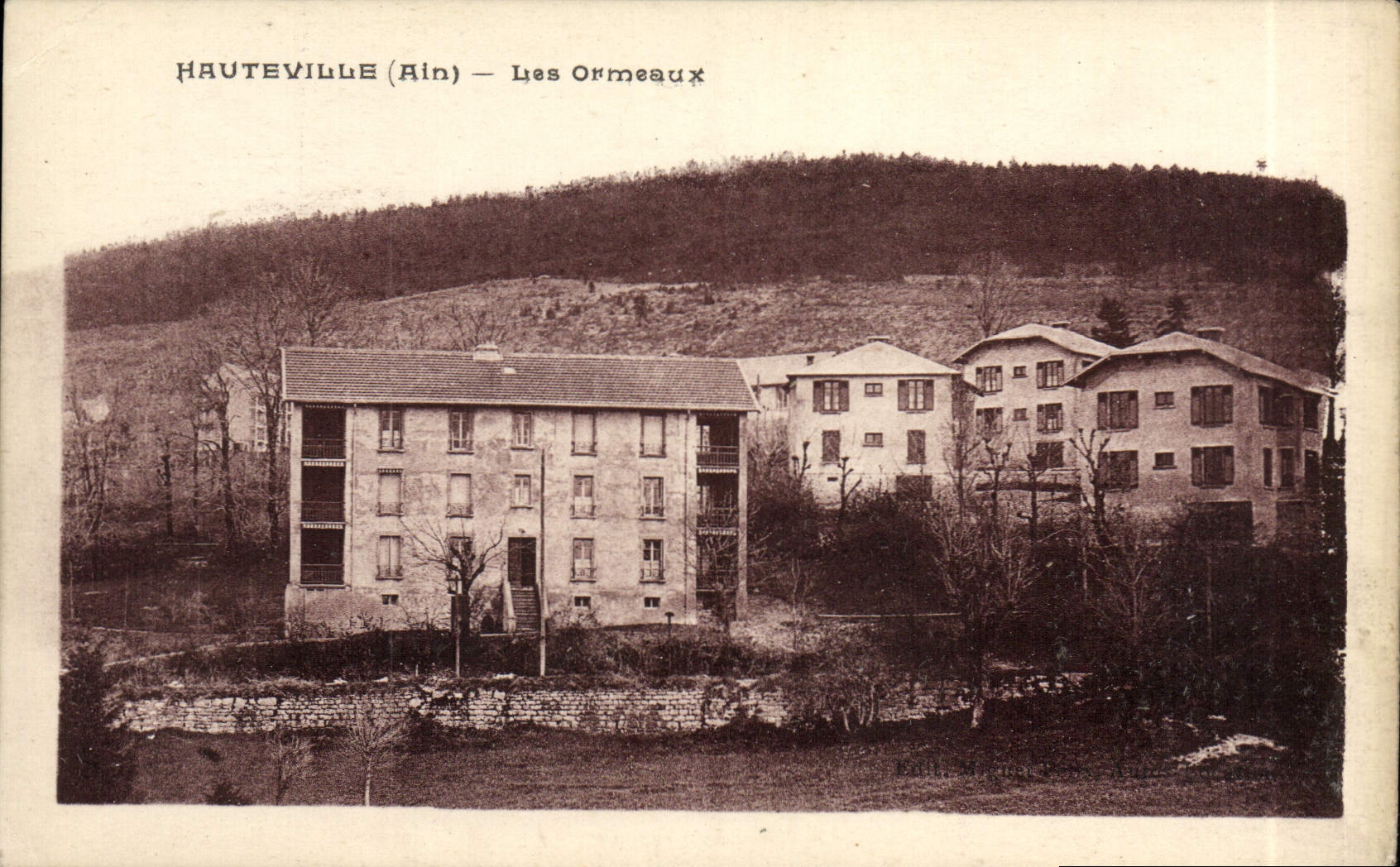 CPA Hauteville Les Ormeaux