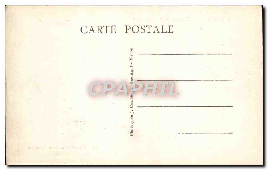 CPA Hauteville Les Ormeaux — Rückseite