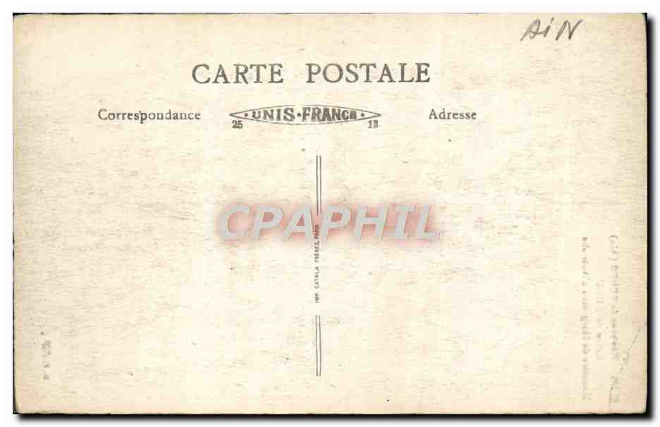 CPA Bourg Eglise De Brou Mausolee de Marguerite d'Autriche — Rückseite