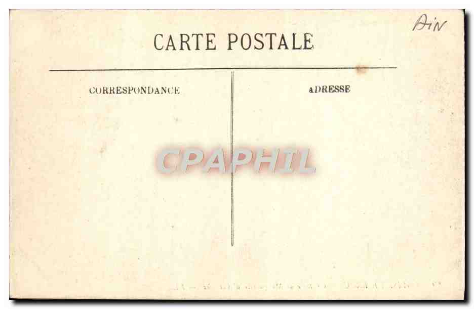 CPA Brou Oratoire de Marguerite d'Autriche — Rückseite