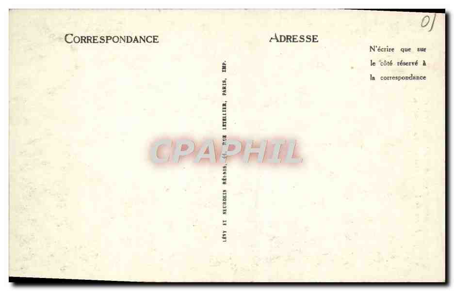 CPA Bellegarde Perte de la Valserine Le Gouffre — Rückseite