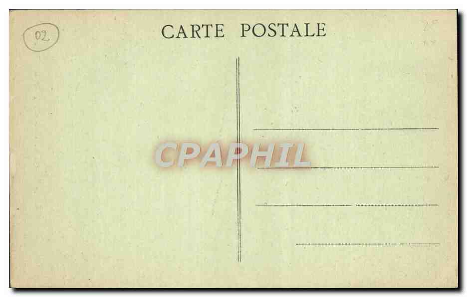 La Fère — Der Kriegsdenkmal — Verlag Balugian, La Fère (Aisne) — Rückseite
