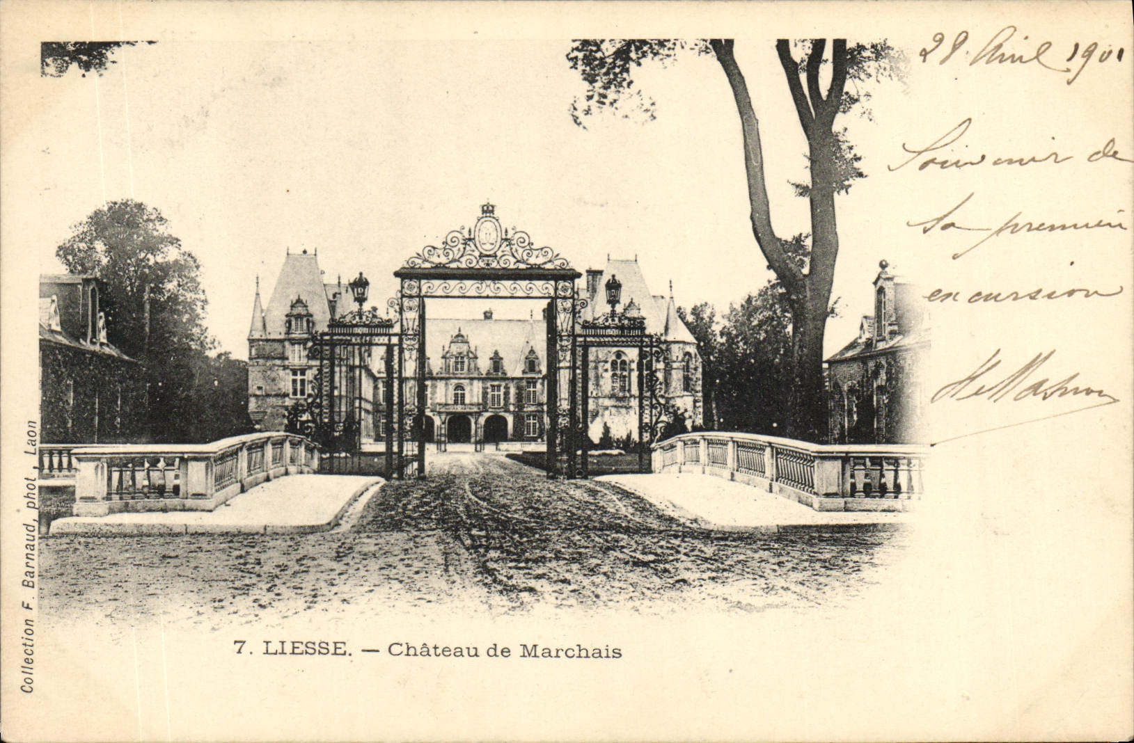 LIESSE — Schloss Marchais — Sammlung F. Barnaud, Fotografie Laon