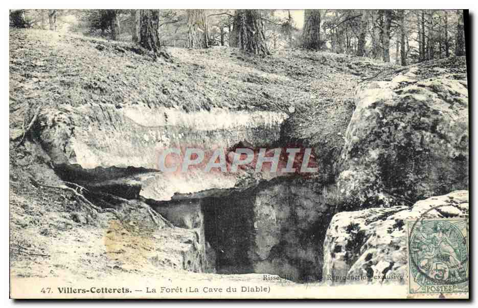 Villiers-Cotterets — La Forêt (La Cave du Diable) — Riesse & Cie