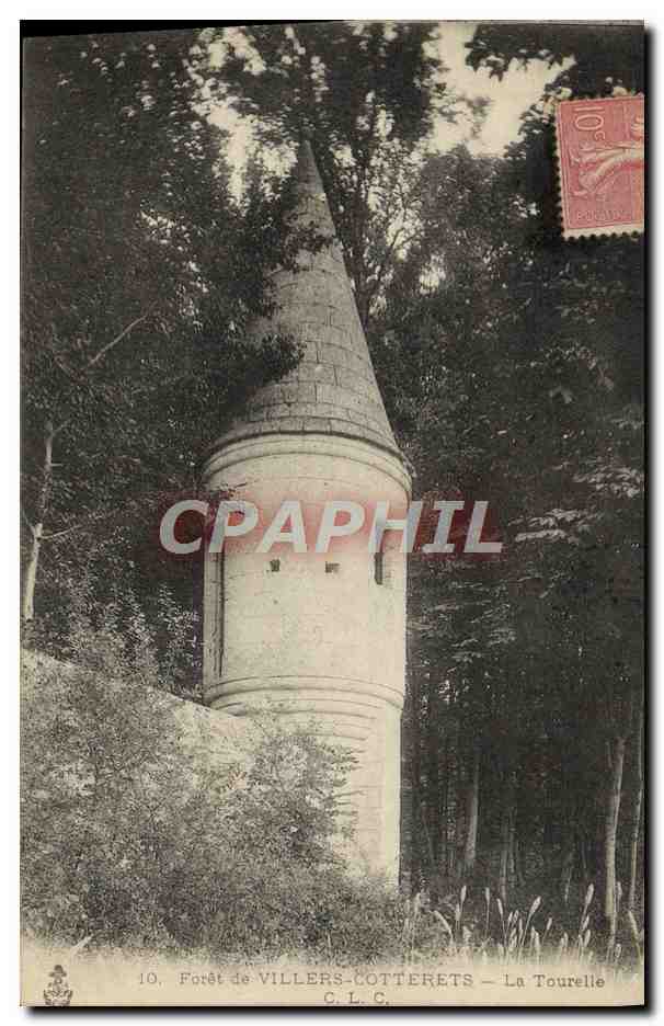 Wald von VILLERS-COTTERETS — Die Turm — C.L.C.