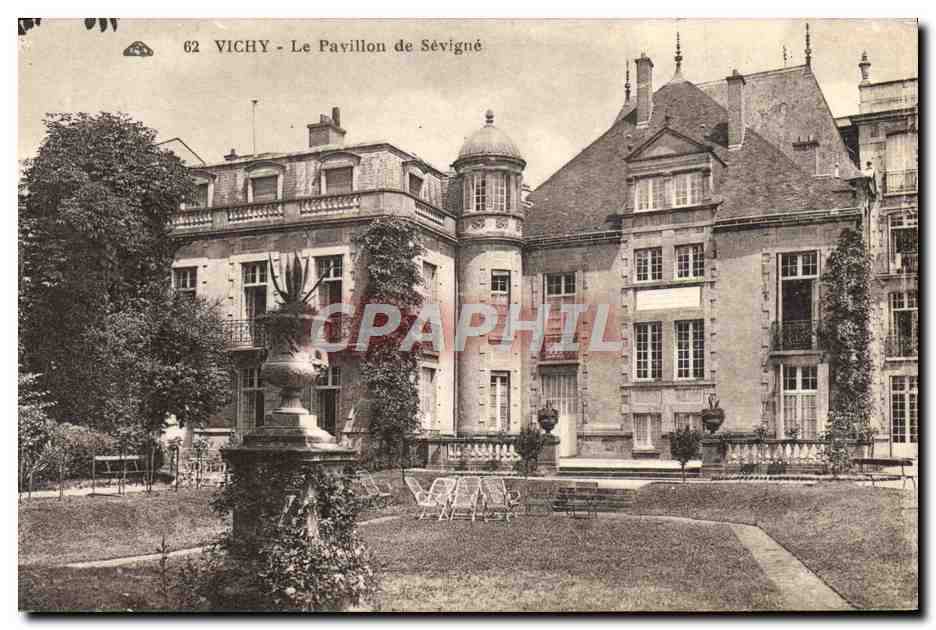 CPA Vichy Le Pavillon des Sevigne 