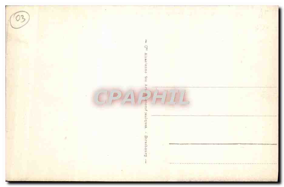 CPA Vichy Le Pavillon des Sevigne  — Verso