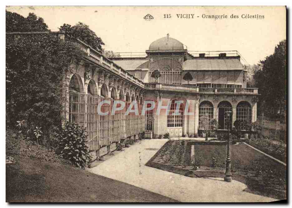 CPA Vichy Orangerie des Celestins 