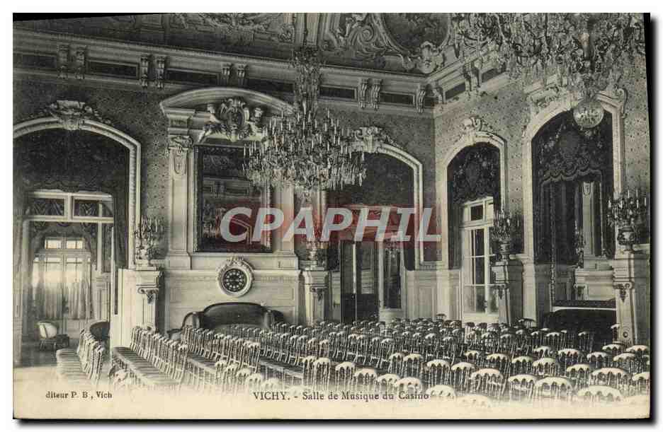 CPA Vichy Salle de Musique du Casino
