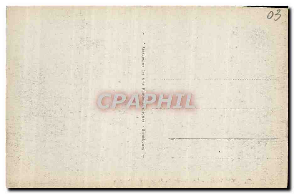 CPA Vichy Les Bords du Johan aux Malavaux  — Verso