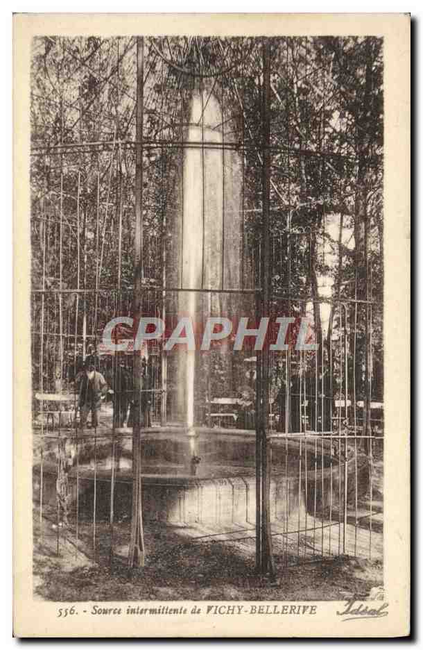 CPA Source intermittente de Vichy Bellerive 