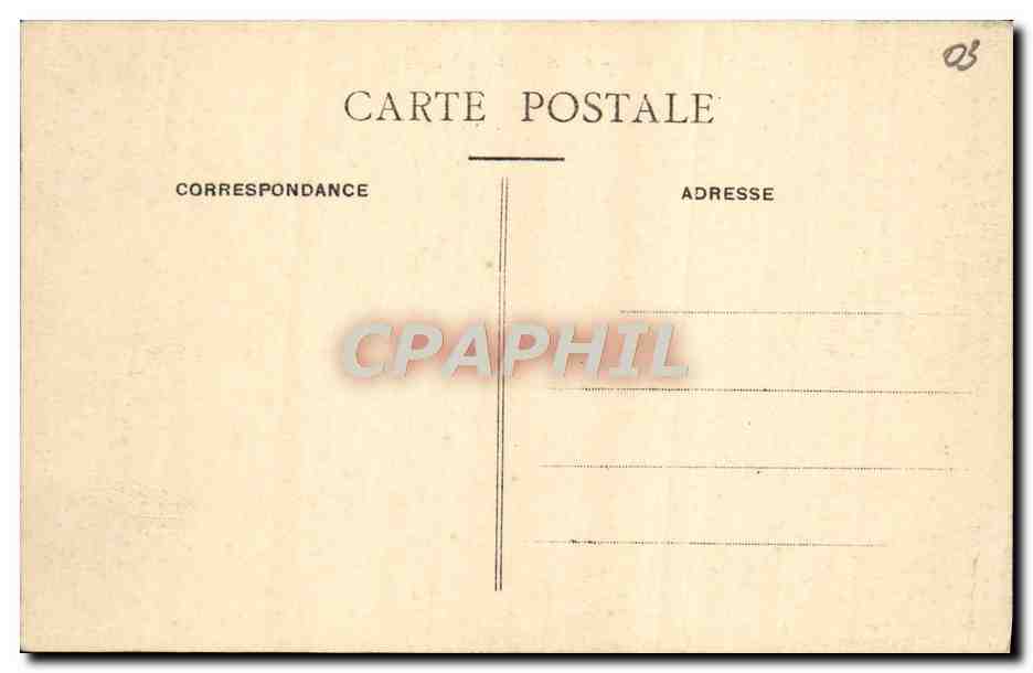 CPA Vichy Villa Sevigne  — Verso