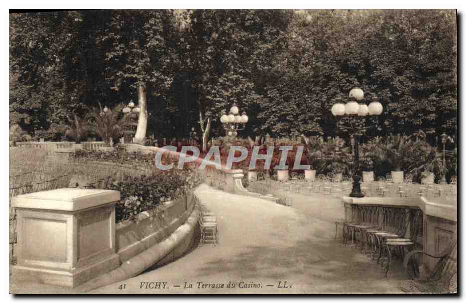 CPA Vichy La Terrasse du Casino