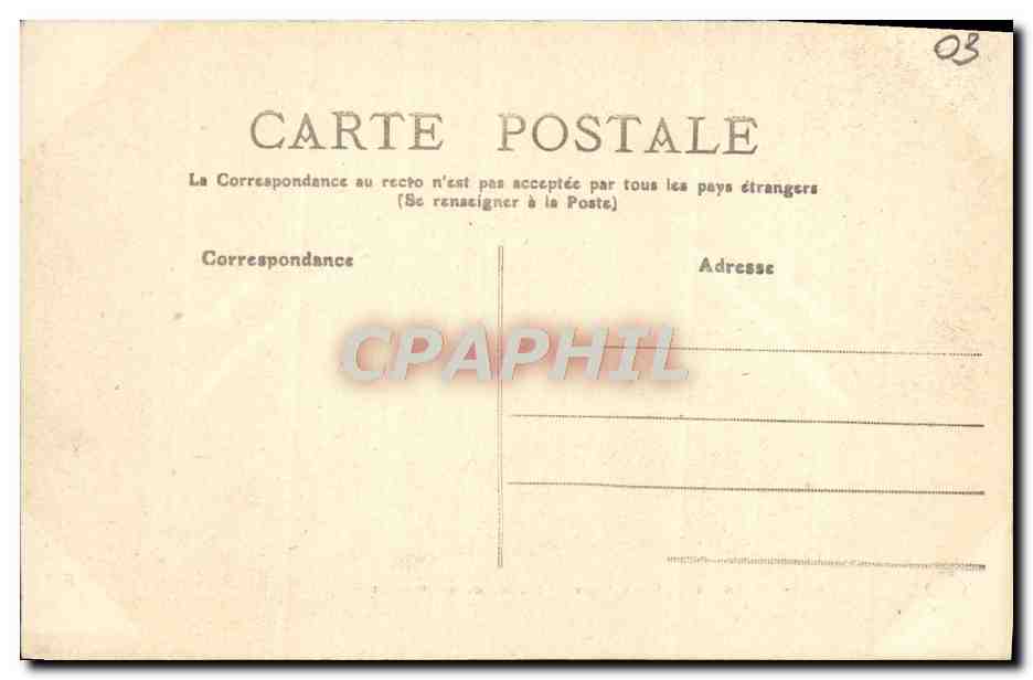 CPA Vichy Le Nouvel Etablissement Thermal — Verso