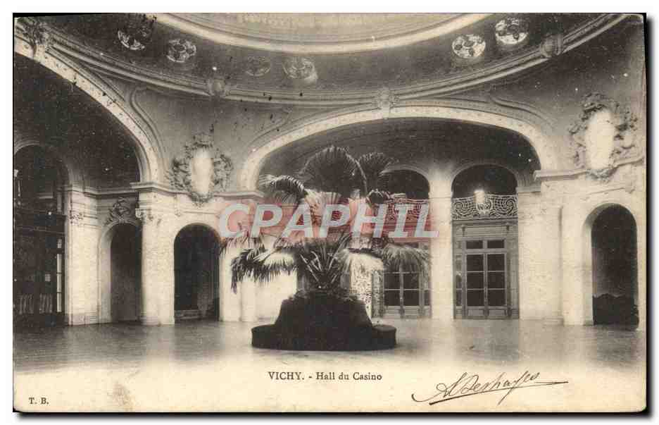 CPA Vichy Hall du Casino