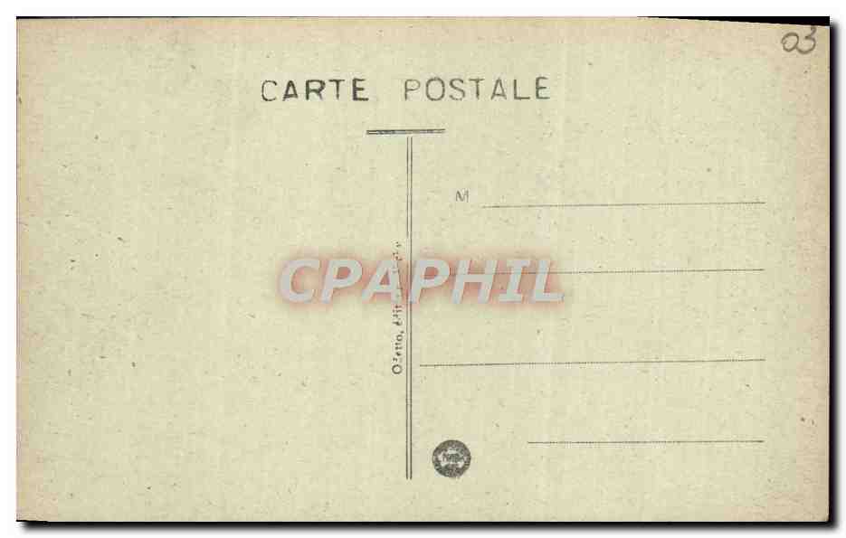 CPA Vichy Pavillon de Mme de Sevigne  — Rückseite