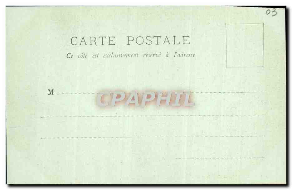 CPA Vichy Interieur de l'Etablisement Thermal — Verso