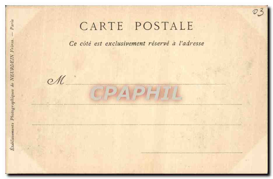 CPA Vichy Le Parc Ancien Pavillon de Napoleon lll — Rückseite