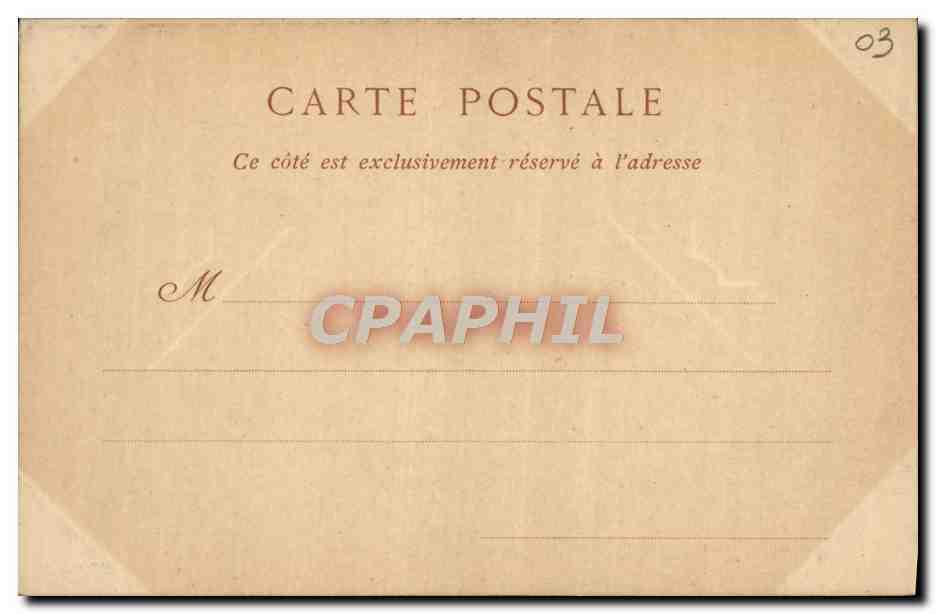 CPA Vichy Le Nouvel Hotel — Rückseite