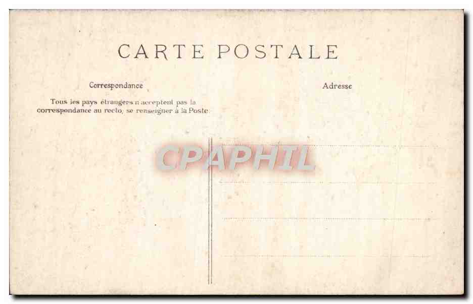 CPA L'Auvergne Murat Ststue colossale de la Vierge sur le Rocher de Bonnevie  — Rückseite