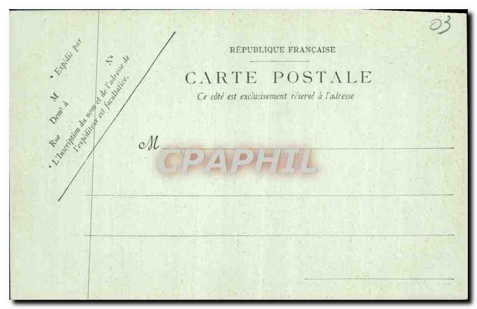 CPA Vichy L'Etablissement Thermal de la Source Lardy — Rückseite