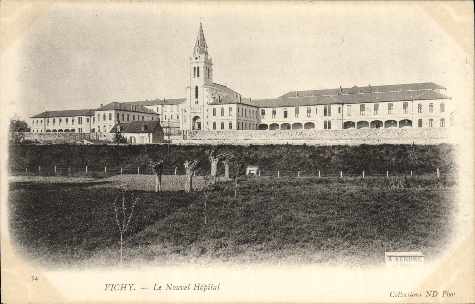 CPA Vichy Le Nouvel Hopital 