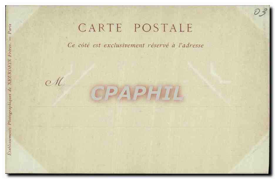CPA Vichy Le Nouvel Hopital  — Rückseite