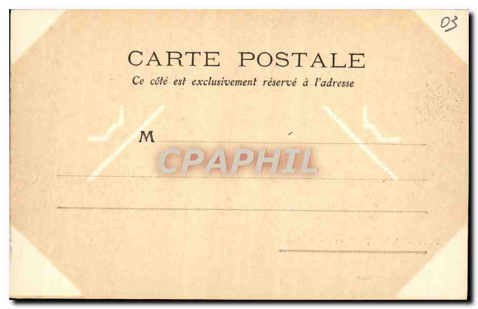 CPA Vichy Pont sur l'Allier  — Verso