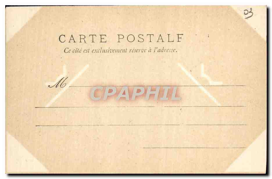 CPA Vichy Le Casino — Verso