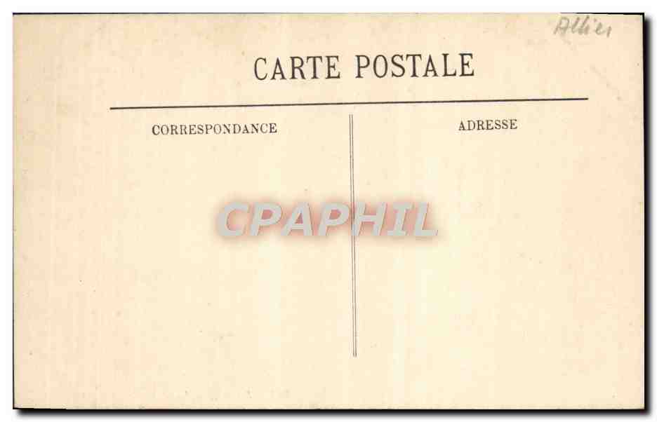 CPA Vichy La Source du Parc  — Rückseite