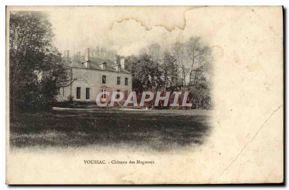 CPA Voussac Chateau des Magnoux