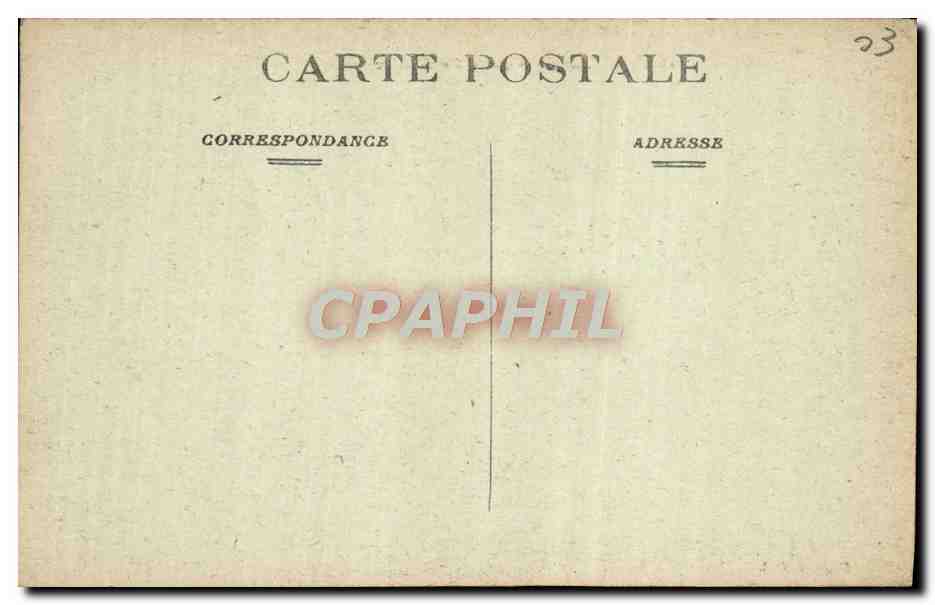 CPA Moulins Allee des Gateaux  — Verso