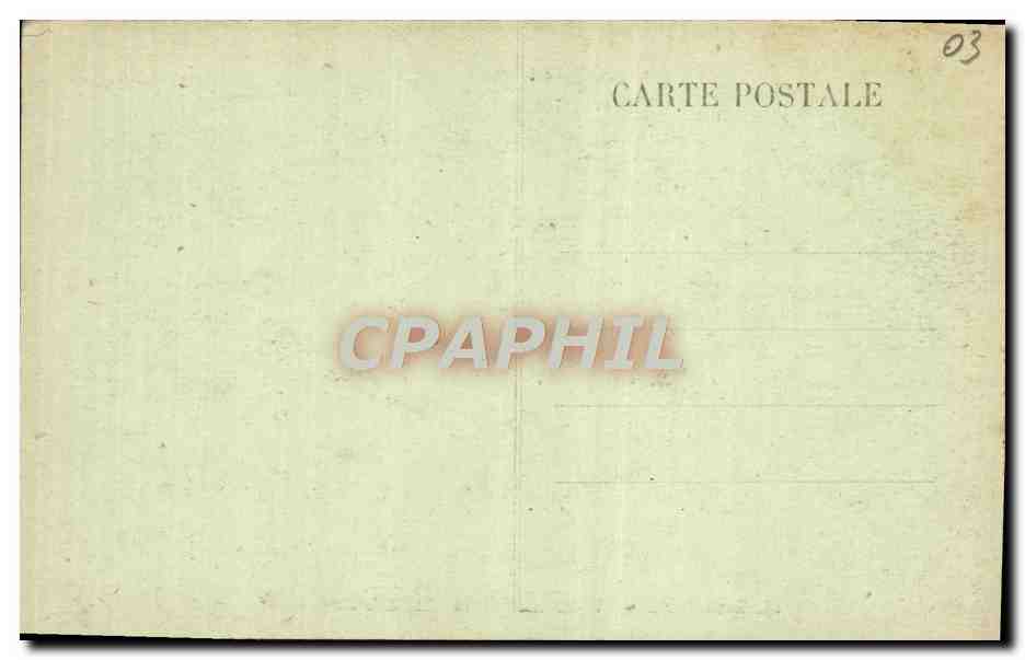 Moulins — Intérieur de la Cathédrale — Éditeur non identifié, n° de série 61 — Verso