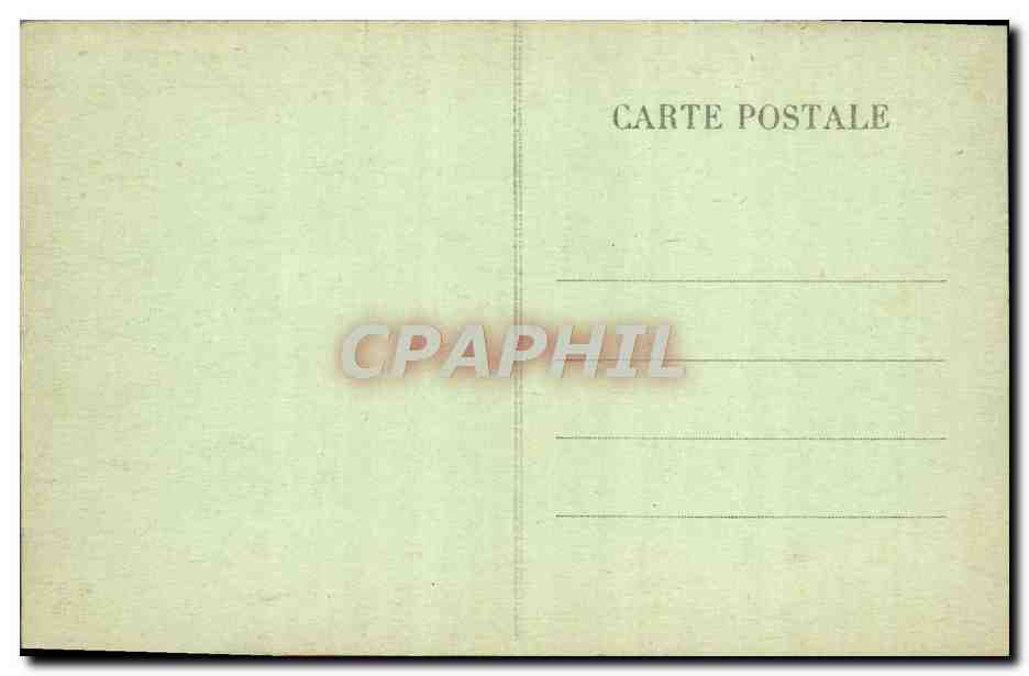 CPA Moulins Le cour d'honneur du Lycee Banville  — Verso