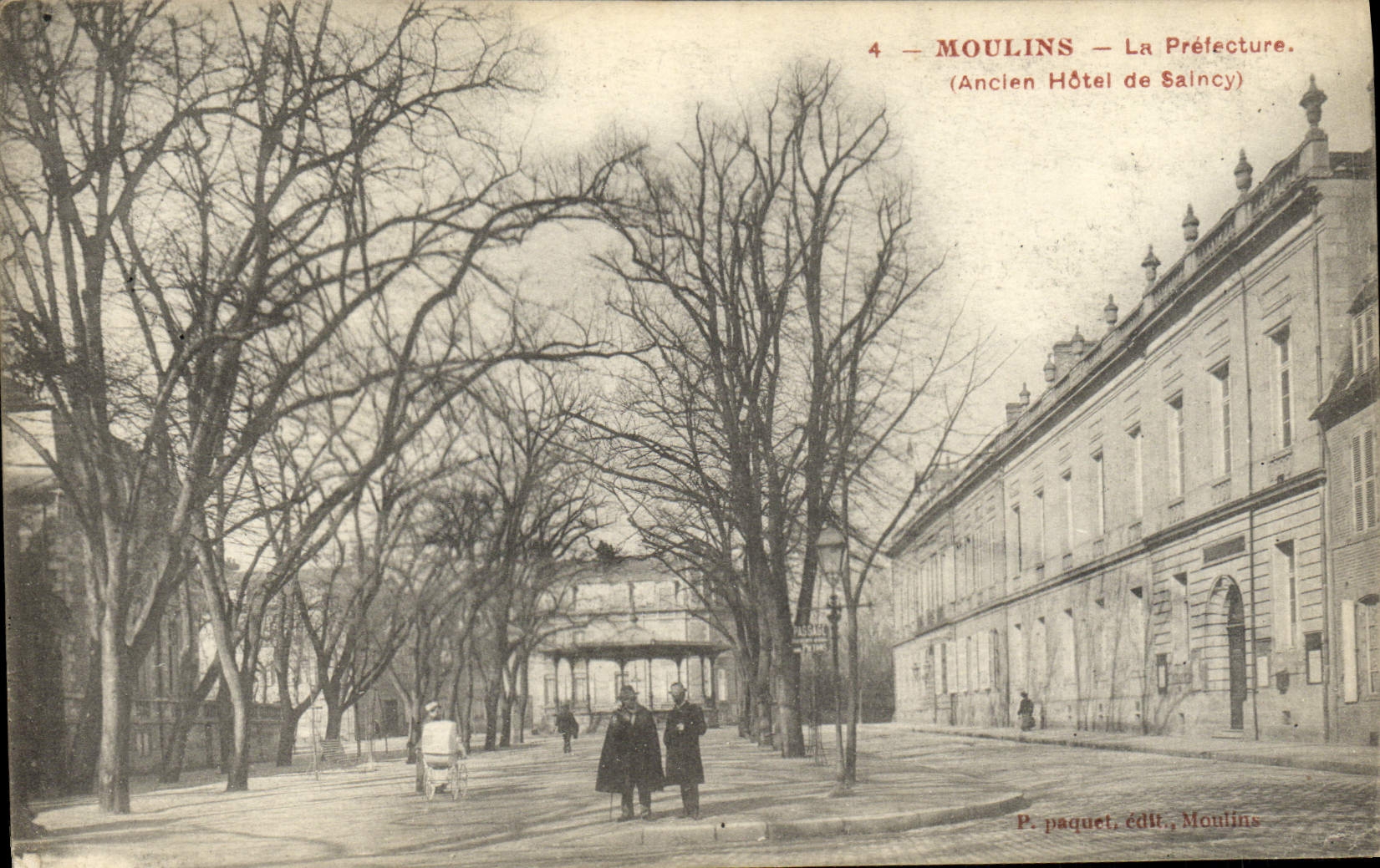 CPA Moulins La Prefecture Ancien hotel de Saincy 