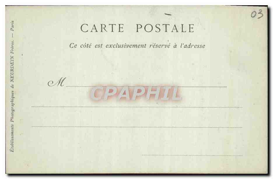 CPA Moulins Vieilles Maisons Buvette Jacquemard Restaurant Liger  — Rückseite
