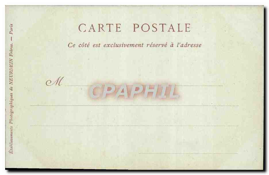 CPA Bourbon i'Archambault Le caino — Verso