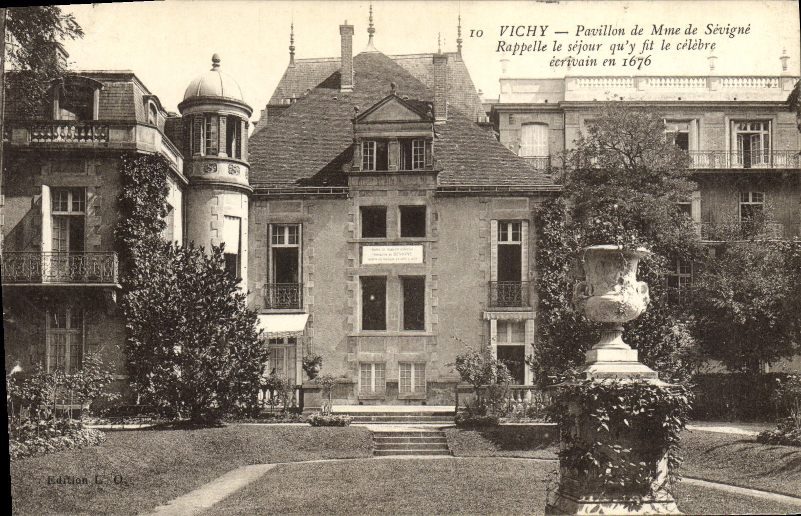 CPA Vichy Pavillon de mine de sevigne 