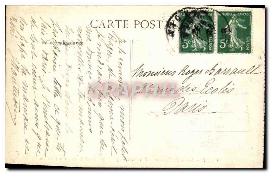 CPA Vichy Source Des Celestins — Rückseite