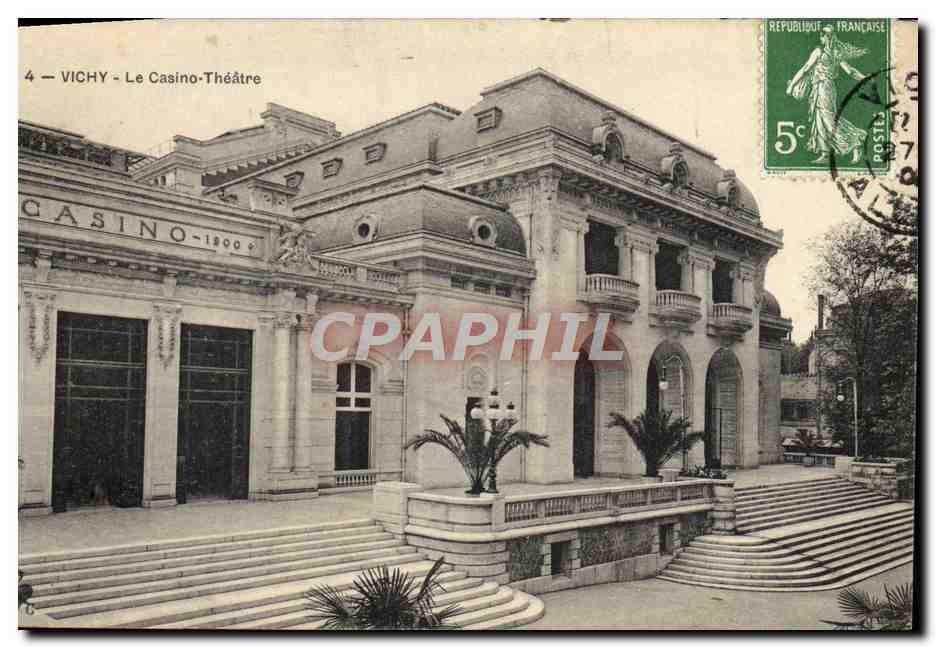 CPA Vichy Le Casino Theatre