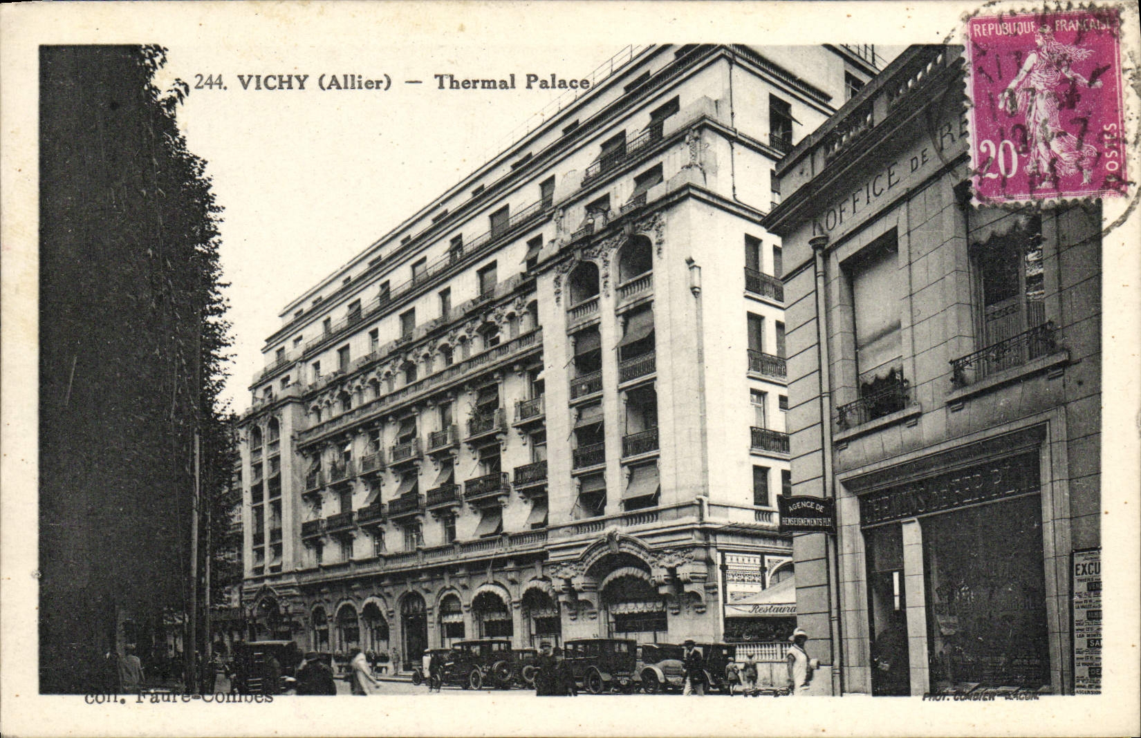 CPA Vichy Thermal Palace