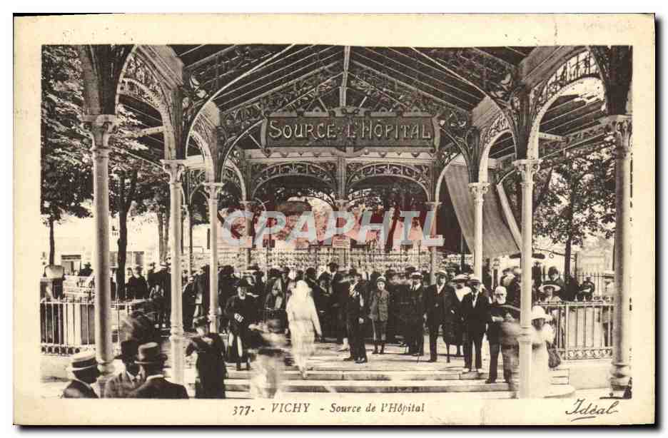 Vichy - Source de l'Hôpital — Éditeur 'Idéal' n°377