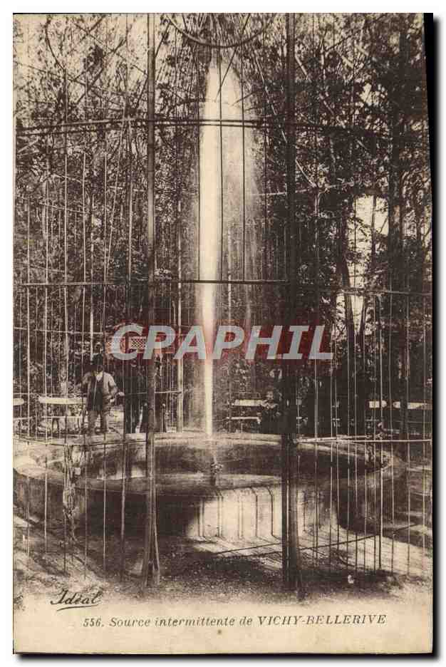 CPA Source Intermittente de Vichy Bellerive