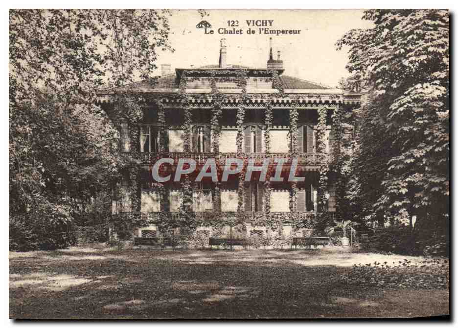 CPA Vichy Le Chalet De l'Emnpereur